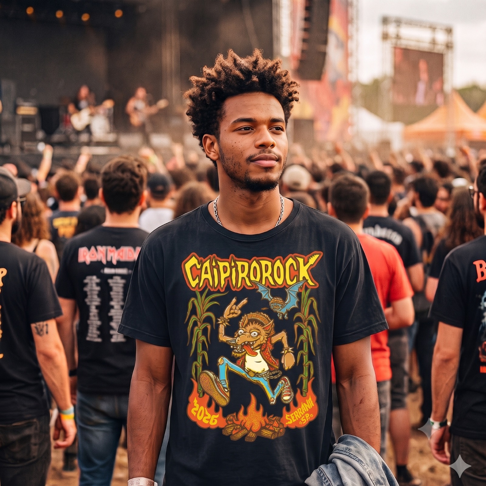 Camiseta Caipiro Rock 2026